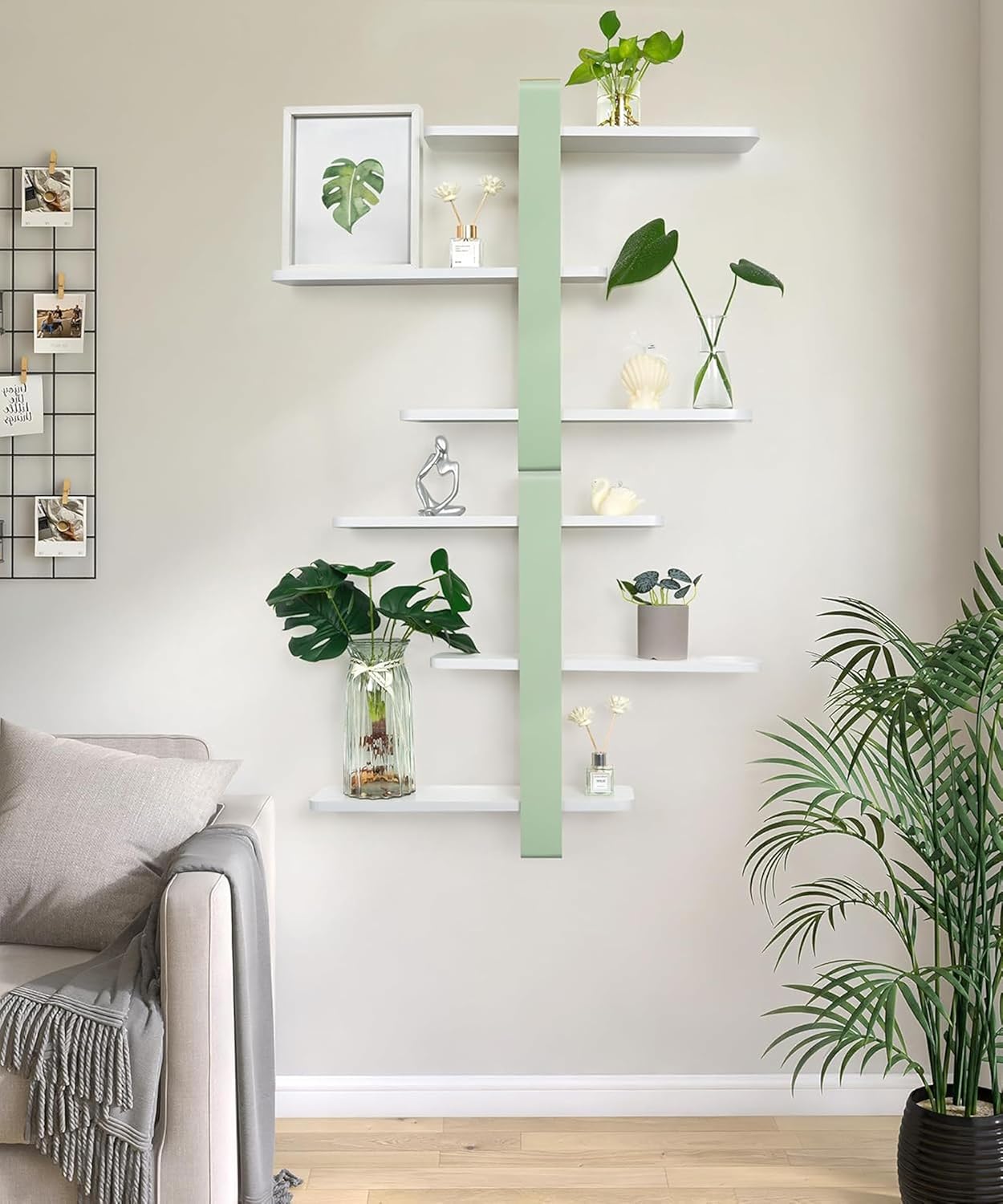 Floating Wall Shelves Set of 3