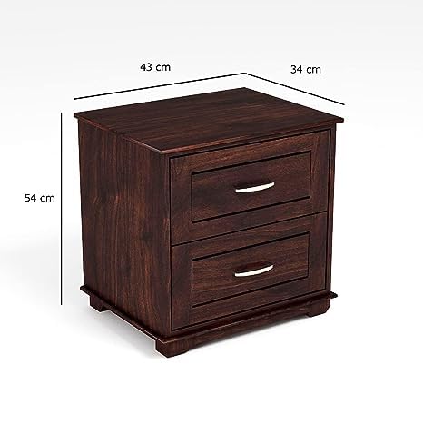 Wooden Bedside Table with Drawer