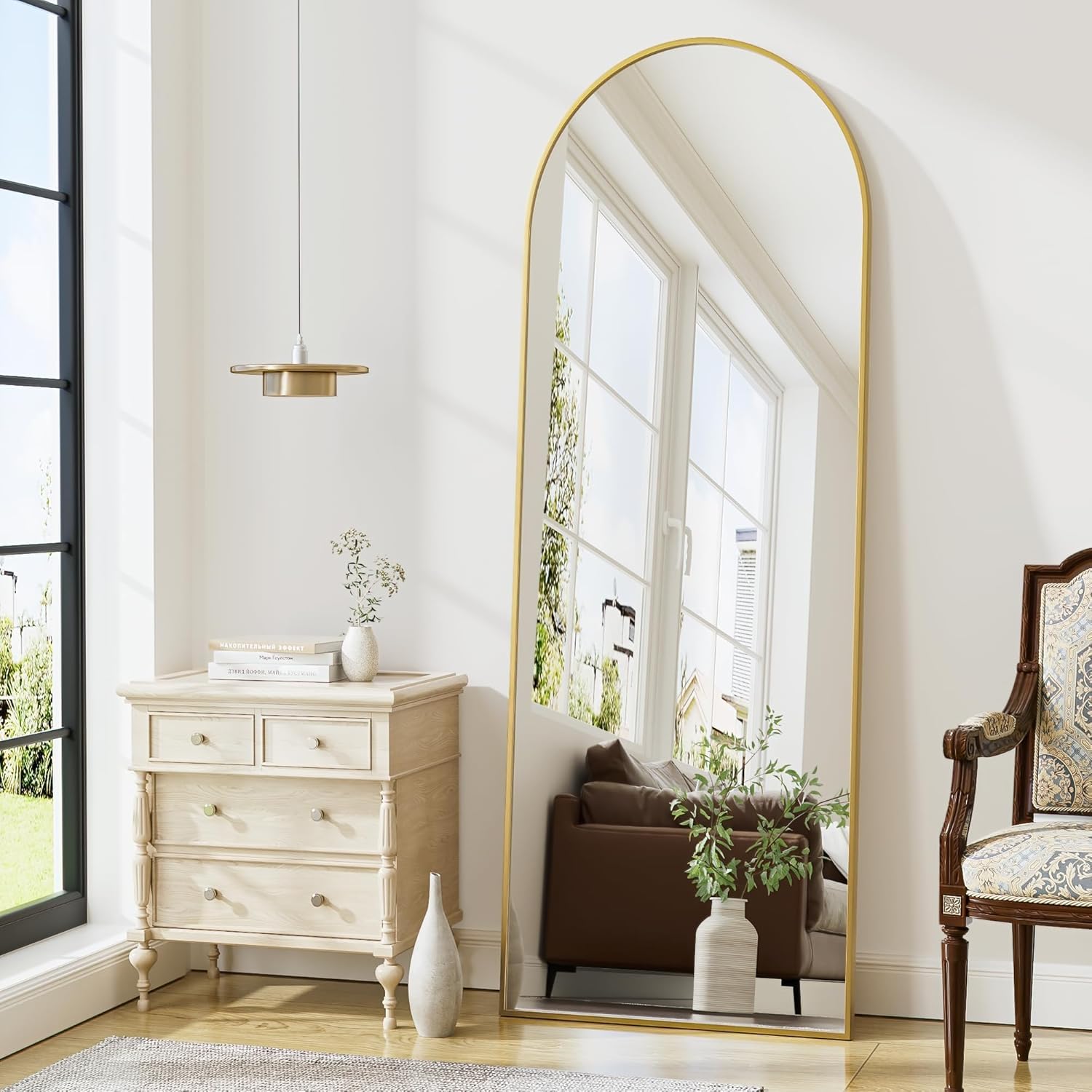 Full Length Dressing Mirror with Stand