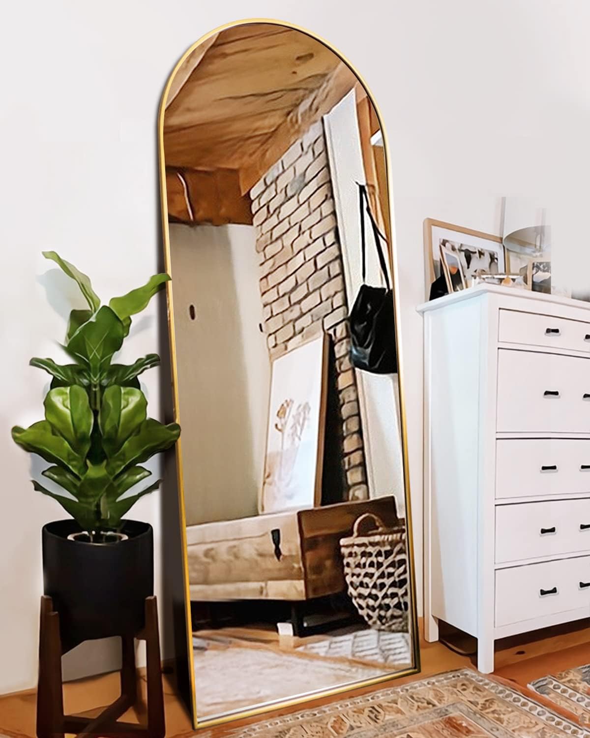 Full Length Dressing Mirror with Stand