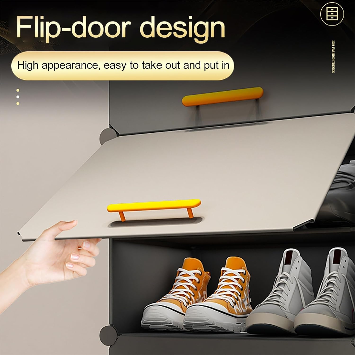 Multipurpose Shoe Rack with Dust Cover
