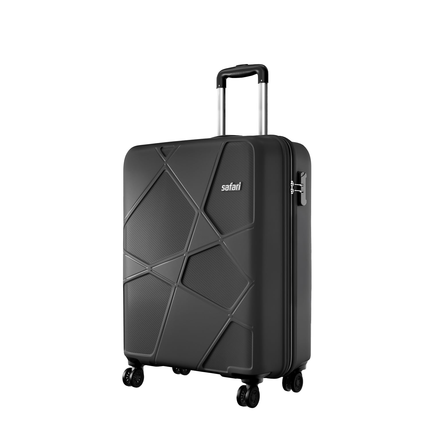 Hard Shell 4-Wheel Trolley Suitcase - 20 Inch