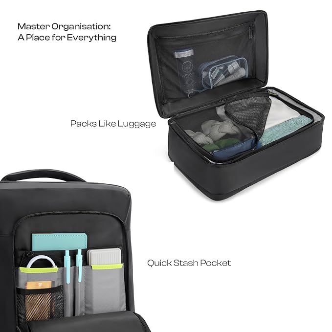 Anti-Theft Travel Backpack with USB Charging