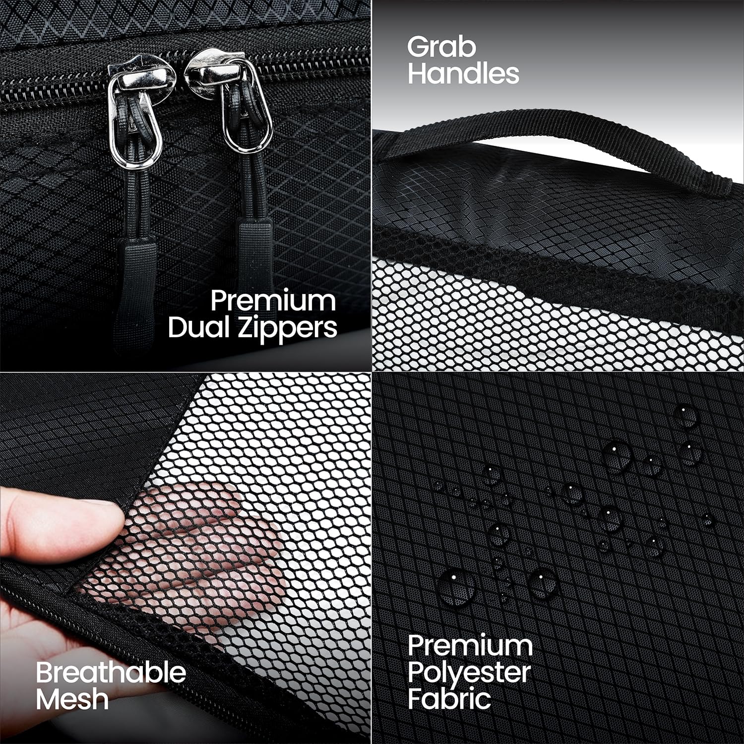 Foldable Travel Organizer Packing Cubes Set