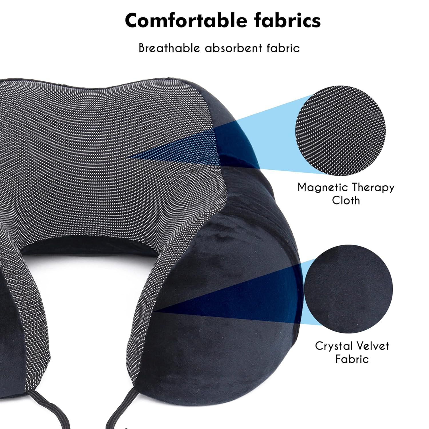 Neck Pillow with Eye Mask & Earplugs