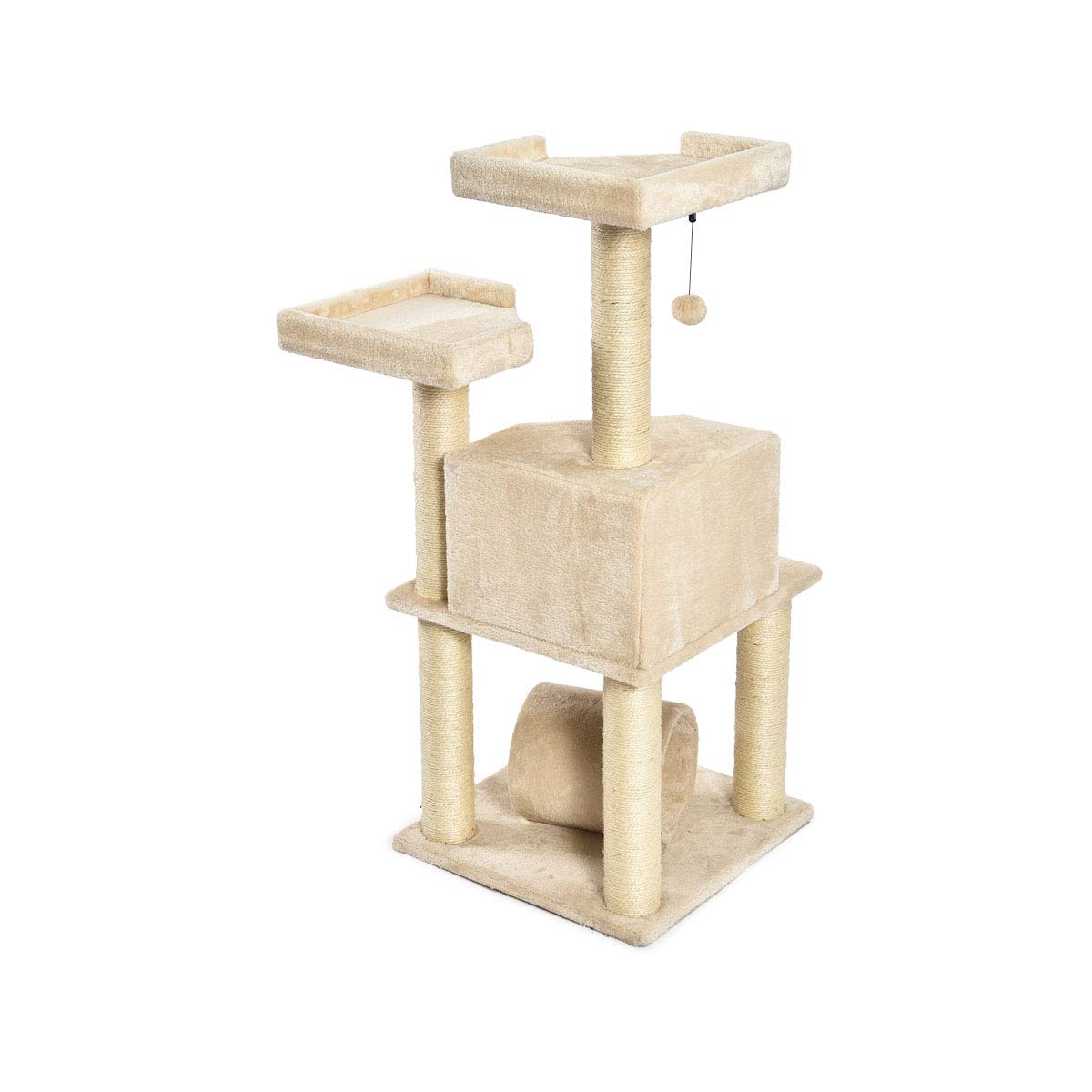 Cat Scratching Post with Toy Ball