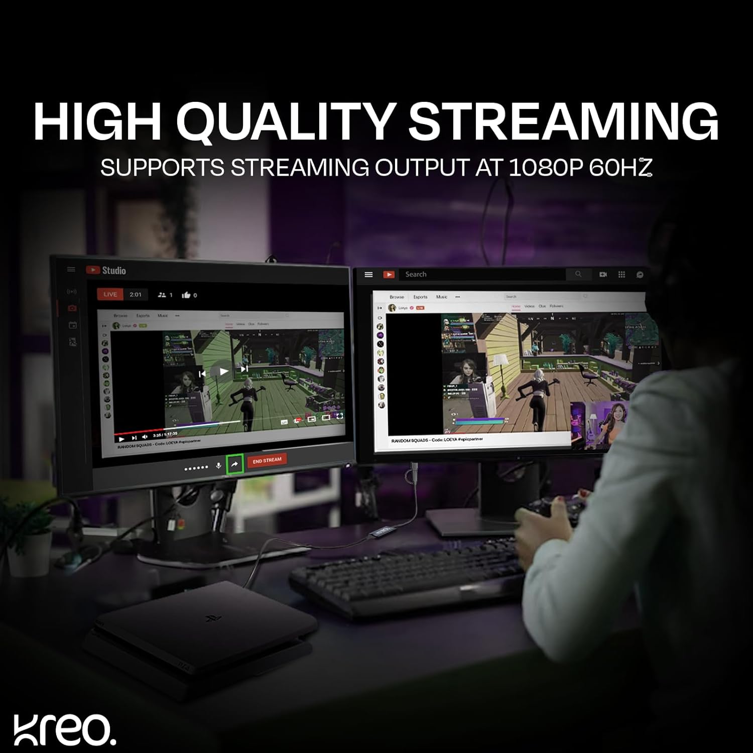 Game Capture Card for Streaming – 4K60 Pro