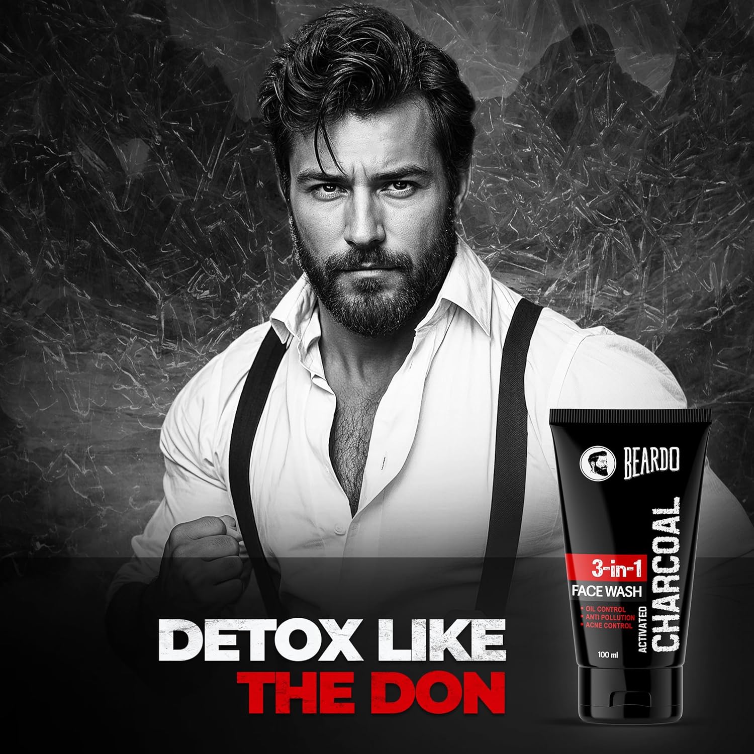Beardo Activated Charcoal Face Wash