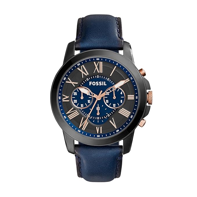 Fossil Grant Chronograph Blue Dial Men’s Watch