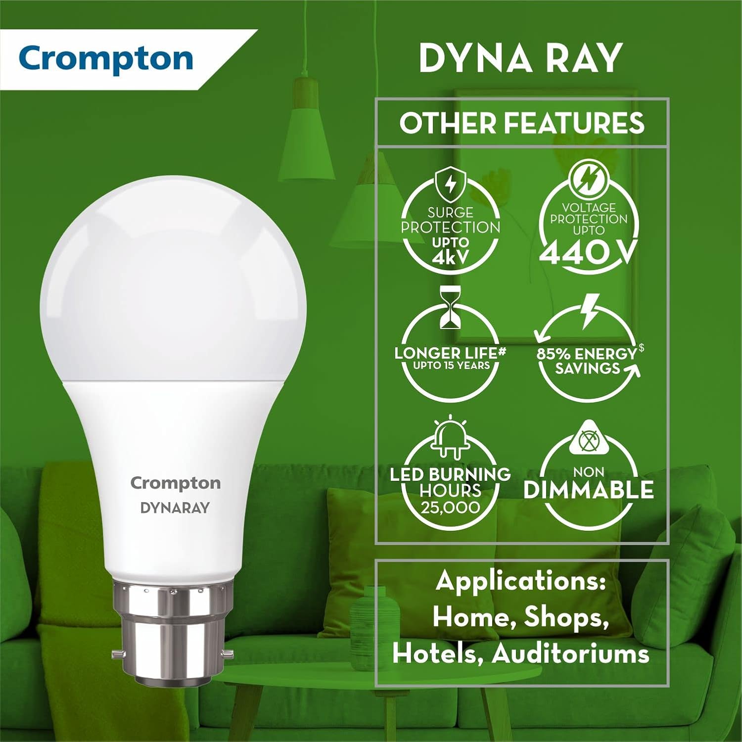 Smart LED Light Bulb – RGB & Warm White