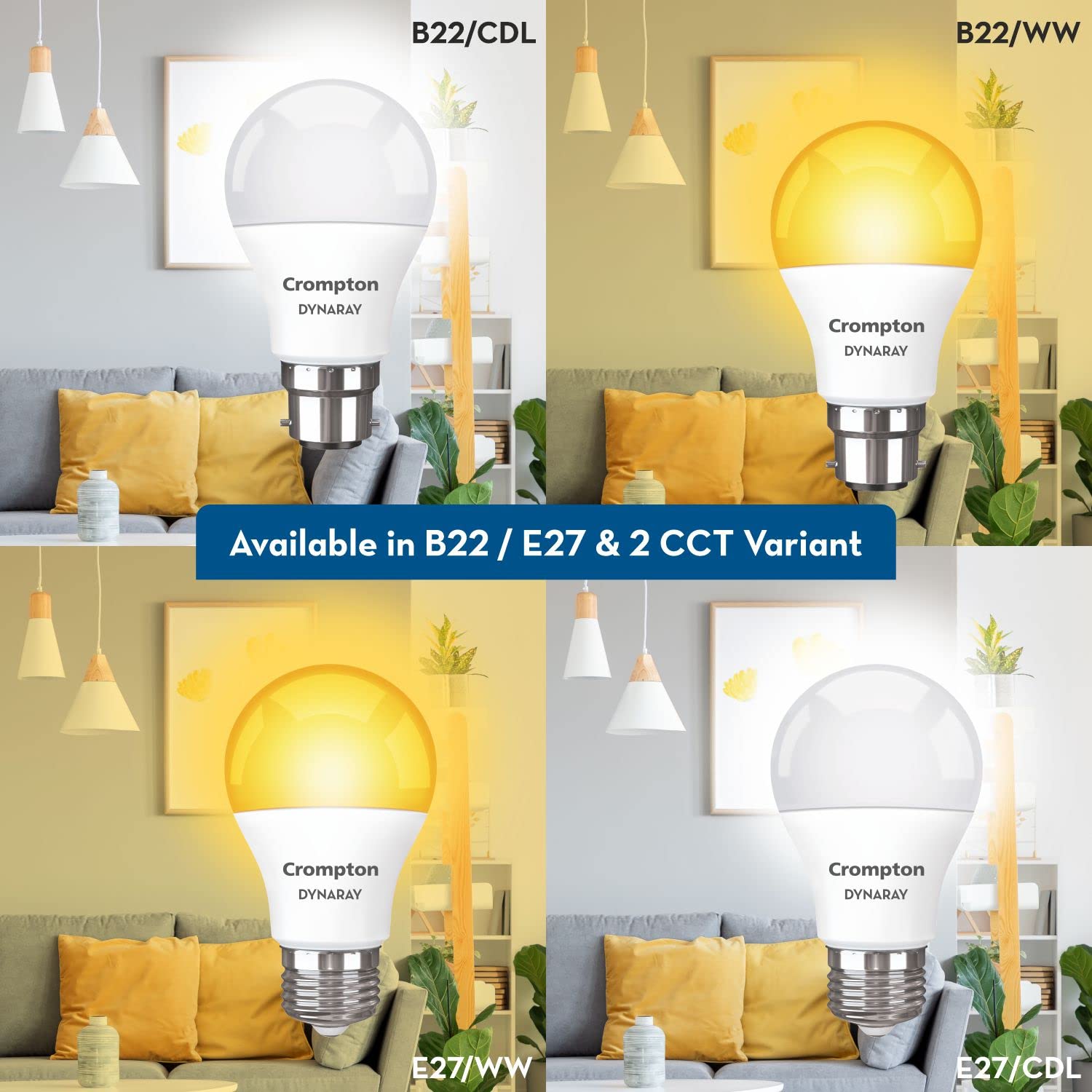 Smart LED Light Bulb – RGB & Warm White