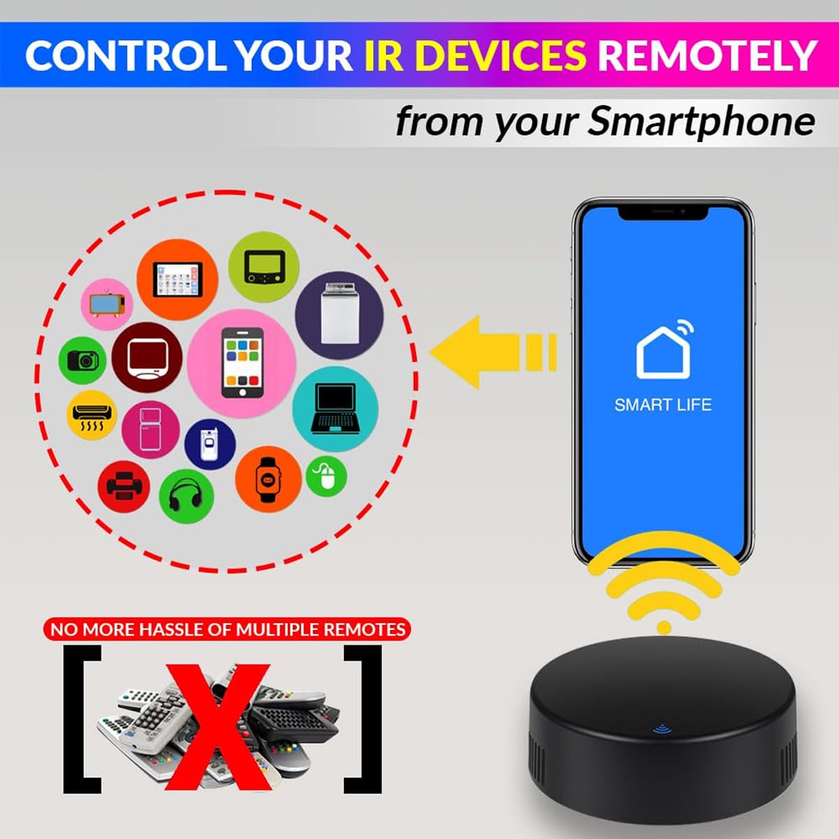 Smart Home IR Blaster Remote Control