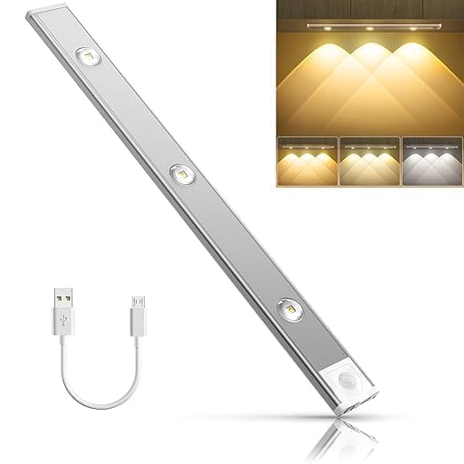 Smart Motion Sensor Light with USB Charging