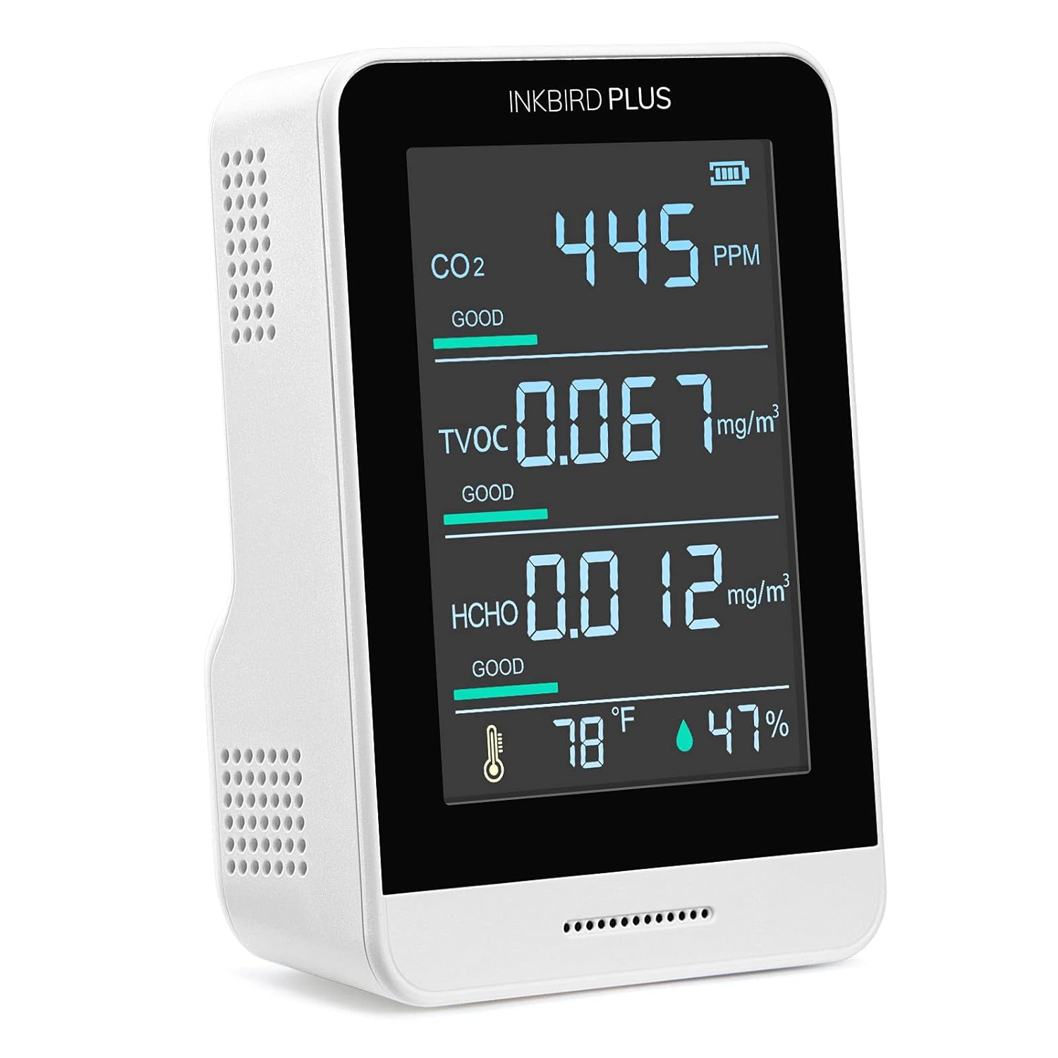 Smart Air Quality Monitor with CO2 Detection