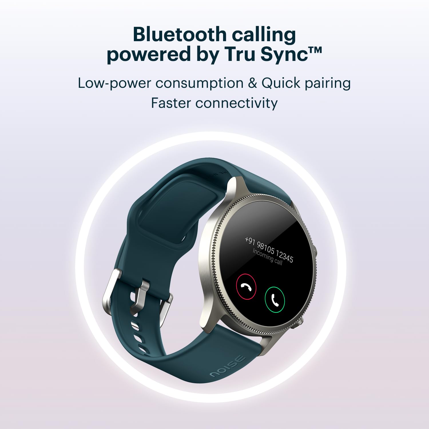 NoiseFit Halo Smartwatch – AMOLED Display