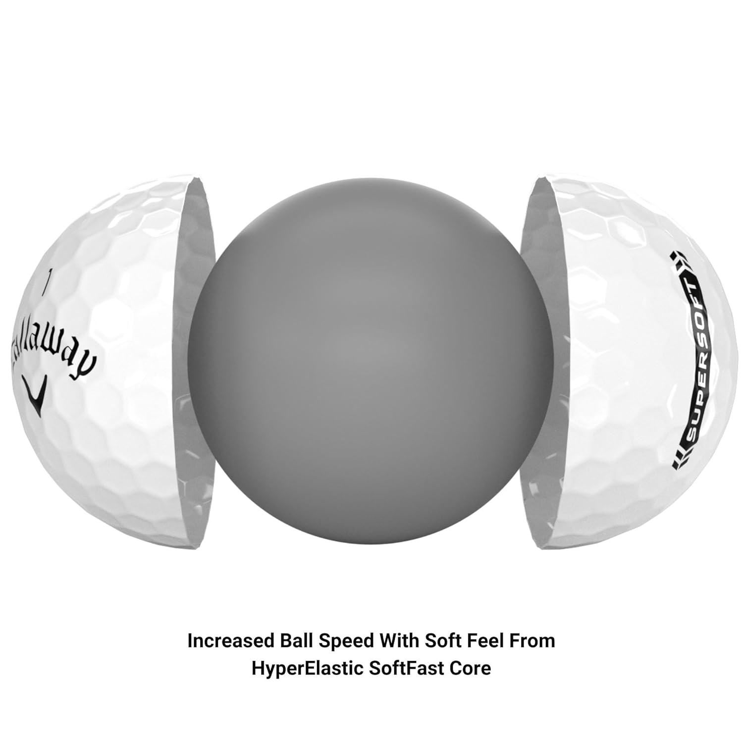 Callaway 2023 Supersoft Golf Balls (12 Pack)