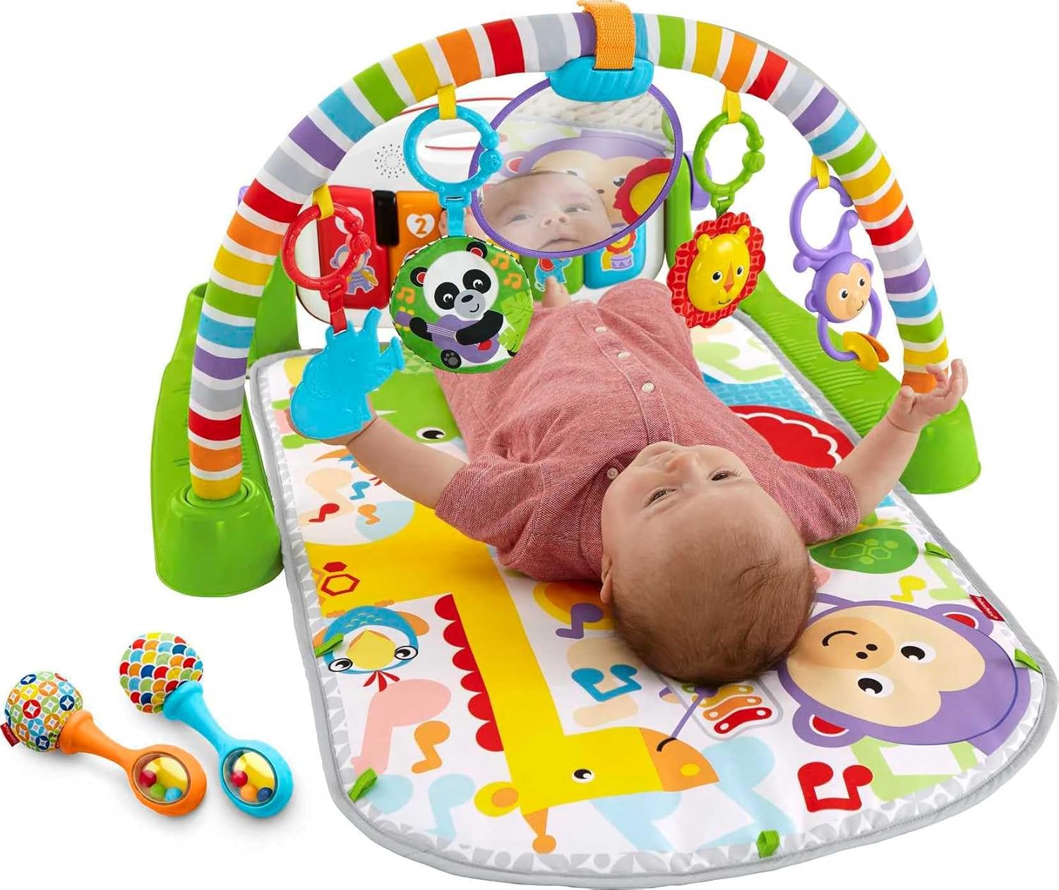 Fisher-Price Deluxe Kick & Play Piano Gym