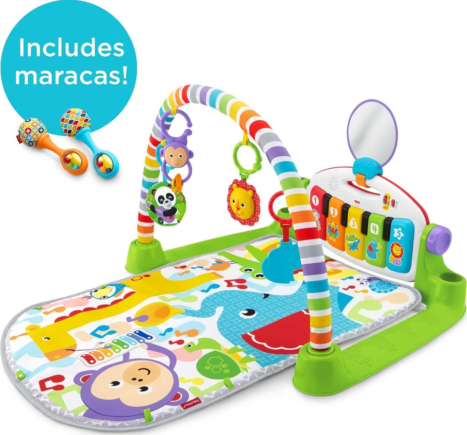 Fisher-Price Deluxe Kick & Play Piano Gym