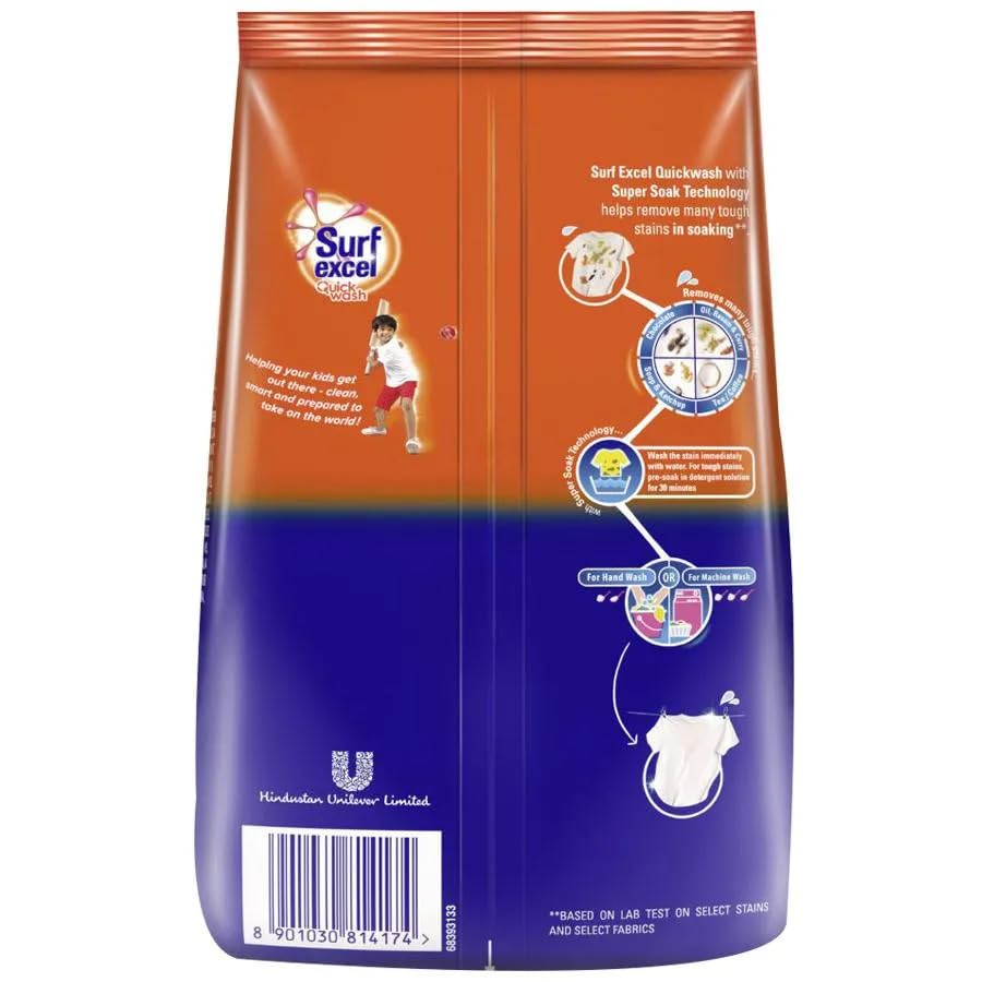 Surf Excel Quick Wash Detergent 1kg