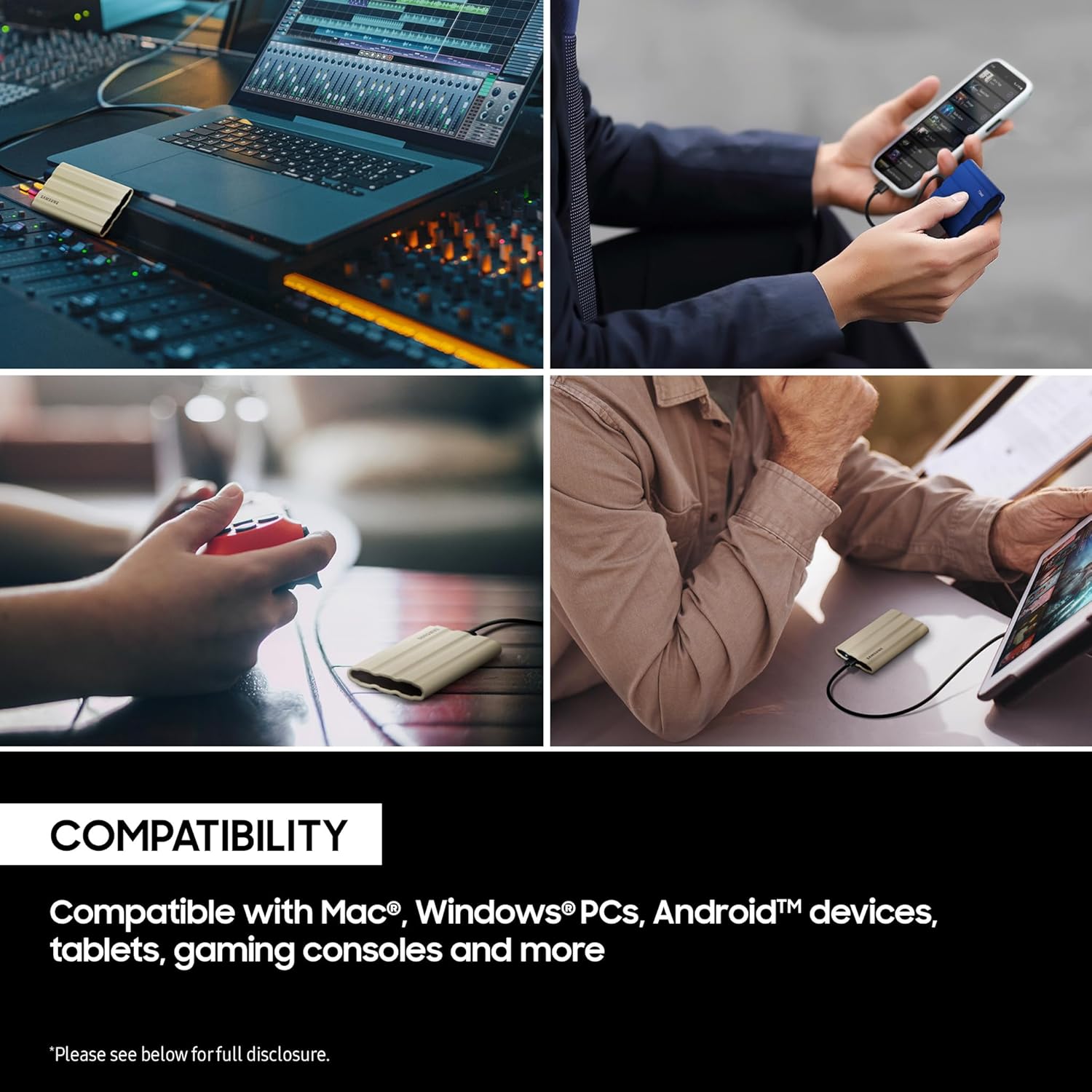 Samsung Portable SSD T7 Shield 1TB