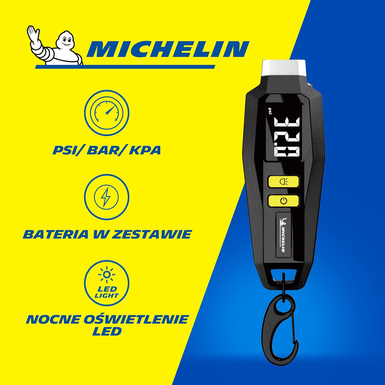 Michelin Digital Tire Pressure Gauge