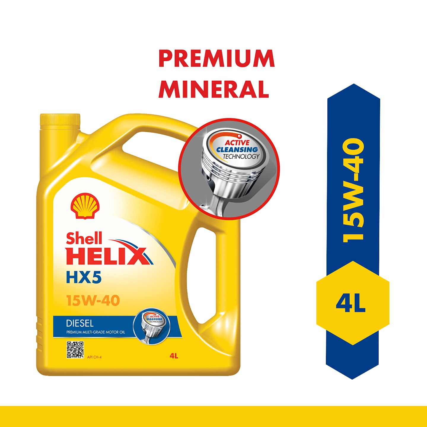 Shell Helix HX5 15W-40 Engine Oil 3L