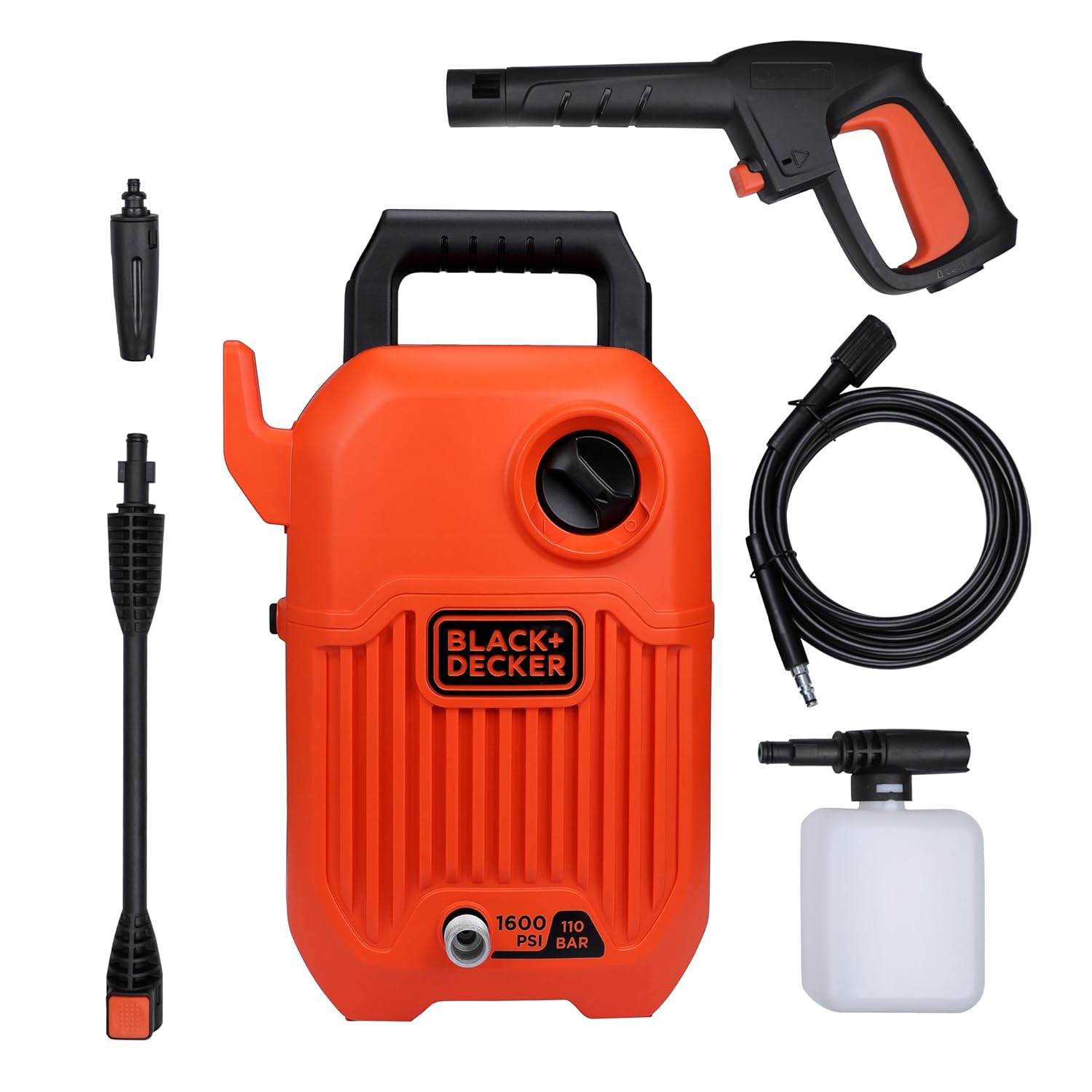 Black+Decker High Pressure Washer 1300W