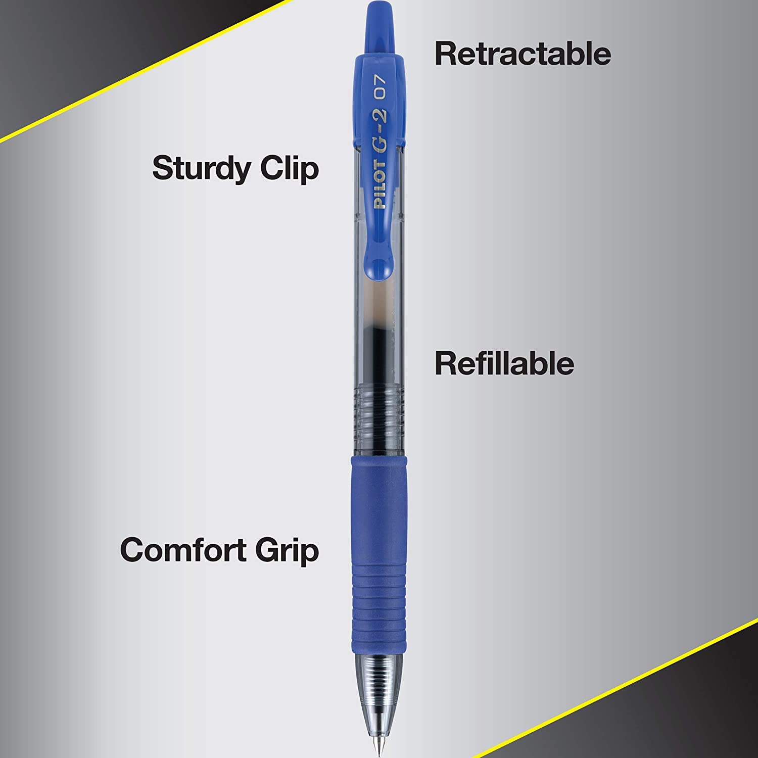 Pilot G2 Premium Gel Ink Pens - Pack of 5