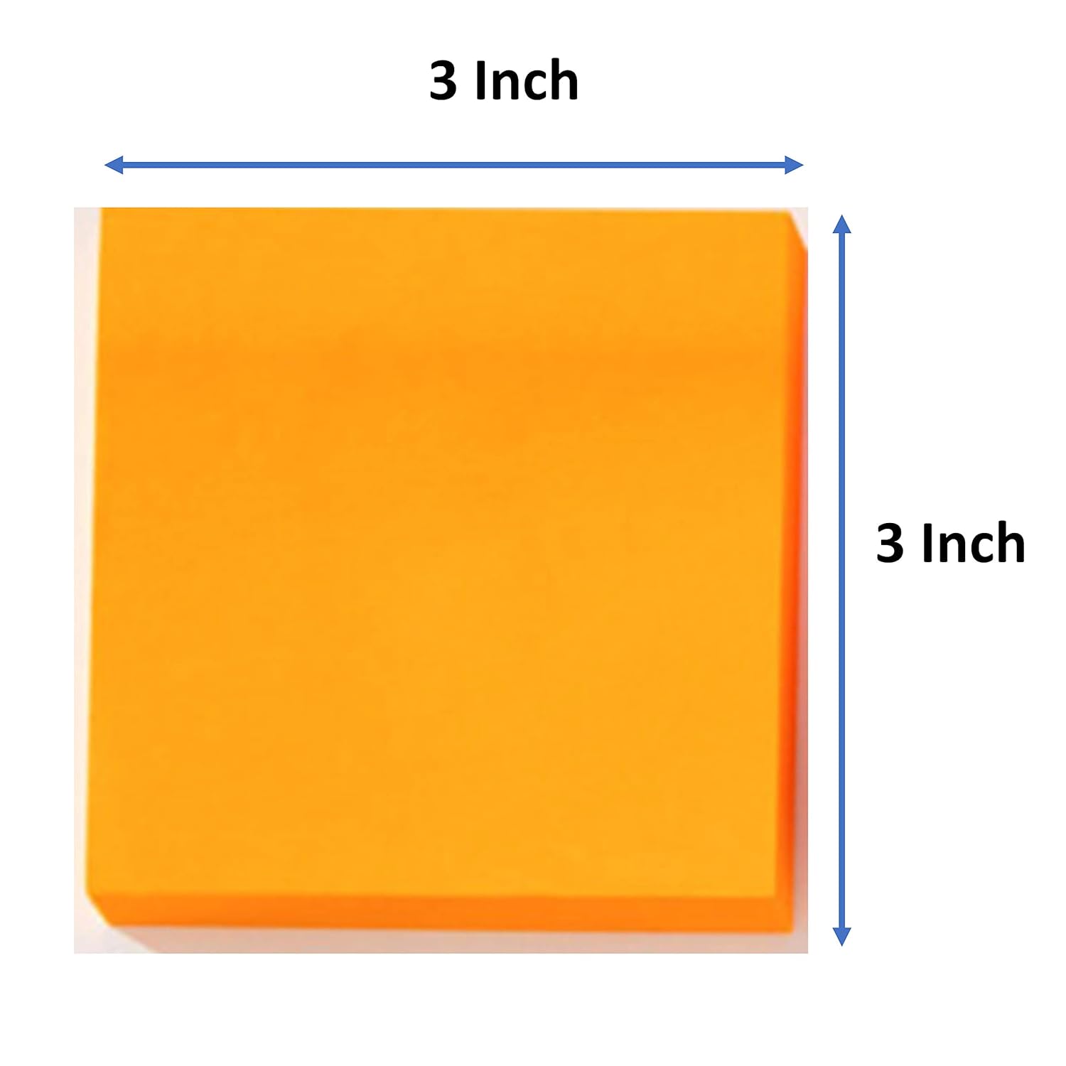 Oddy Self Adhesive Sticky Notes - 3x3 Inches